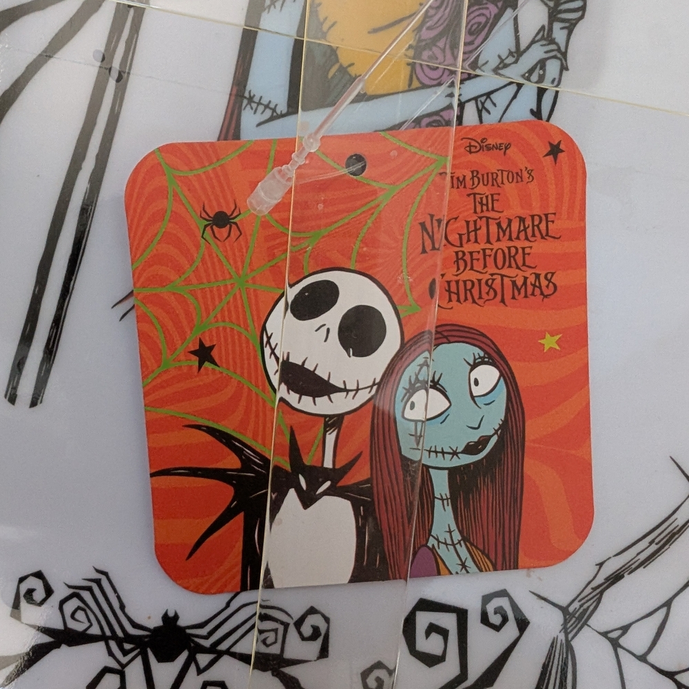 Disney The Nightmare Before Christmas Jack and Sally Plate - Picture 2 of 3